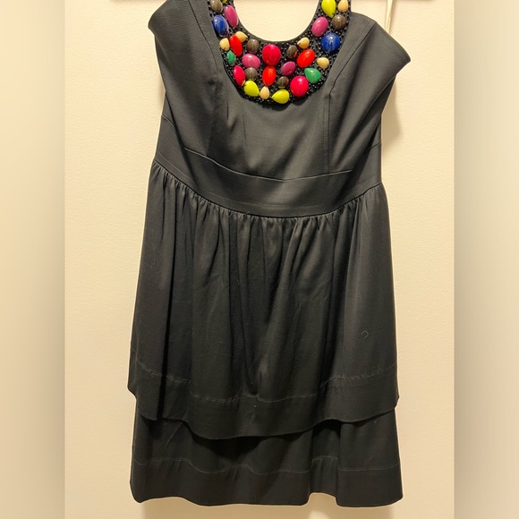 Beaded neck halter dress - Picture 2 of 3